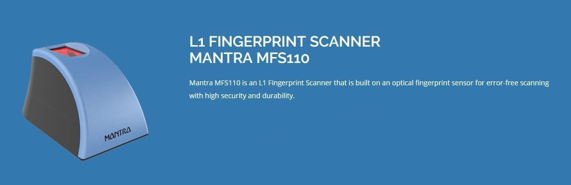Why the Mantra MFS‑110 L1 feels like the fingerprint scanner you didn’t know you needed