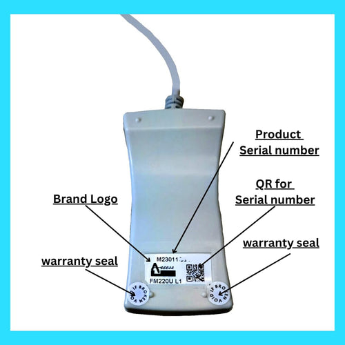 FM220U L1 Biometric Scanner C-Type | 1 Year RD Free